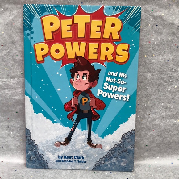 ๐2/10.00๐ Peter Powers and His Not-So-Super Powers hardcover book like new - Picture 1 of 9